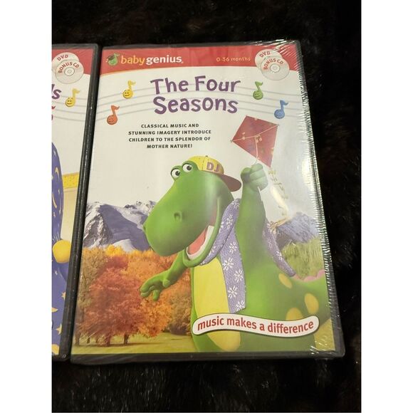 Baby Genius Mozart Friends and Sleepytime Friends , Zoo, seasons [DVd x3 - Picture 4 of 7